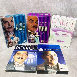 Agatha Christies Poirot Complete Mystery Collection Dvd Set Rare Tv Series